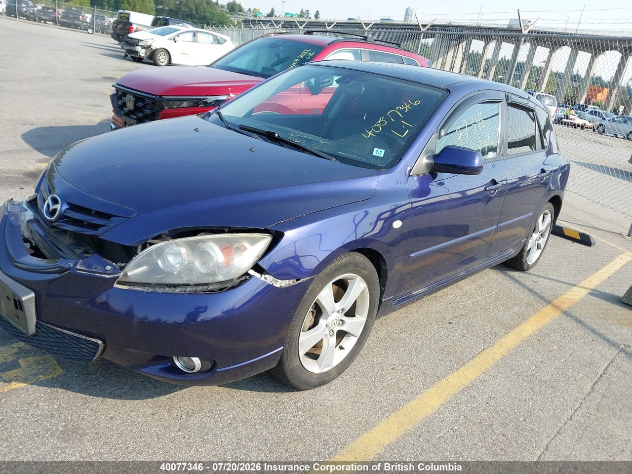 2005 MAZDA 3 HATCHBACK thumbnail 3