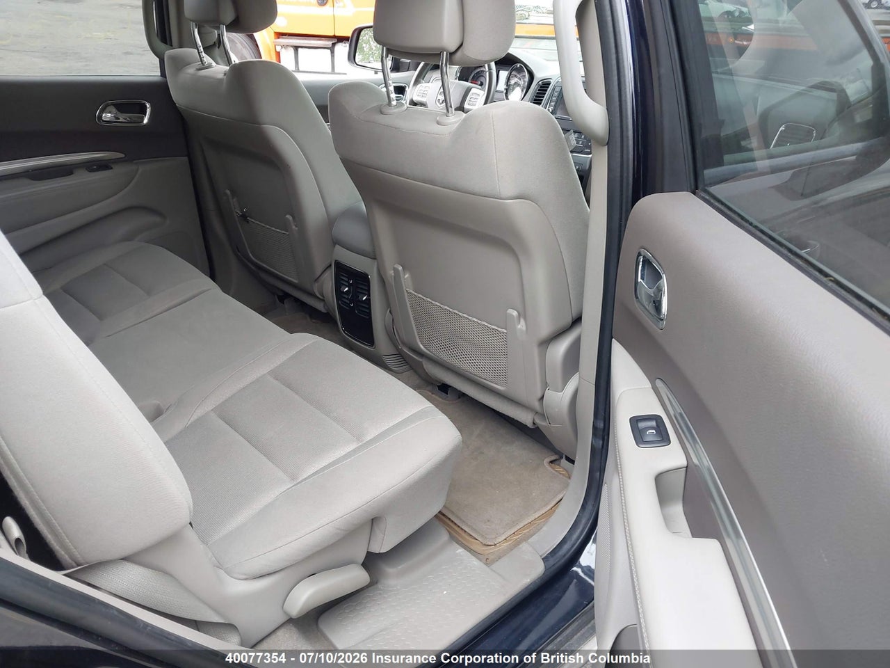 2011 DODGE DURANGO SXT thumbnail 9