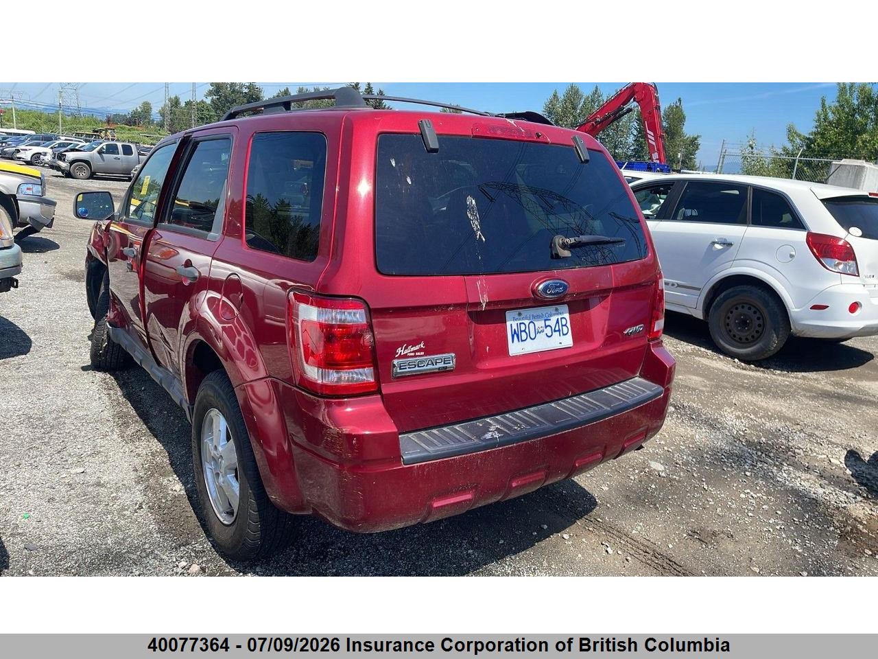 2009 FORD ESCAPE XLT thumbnail 4