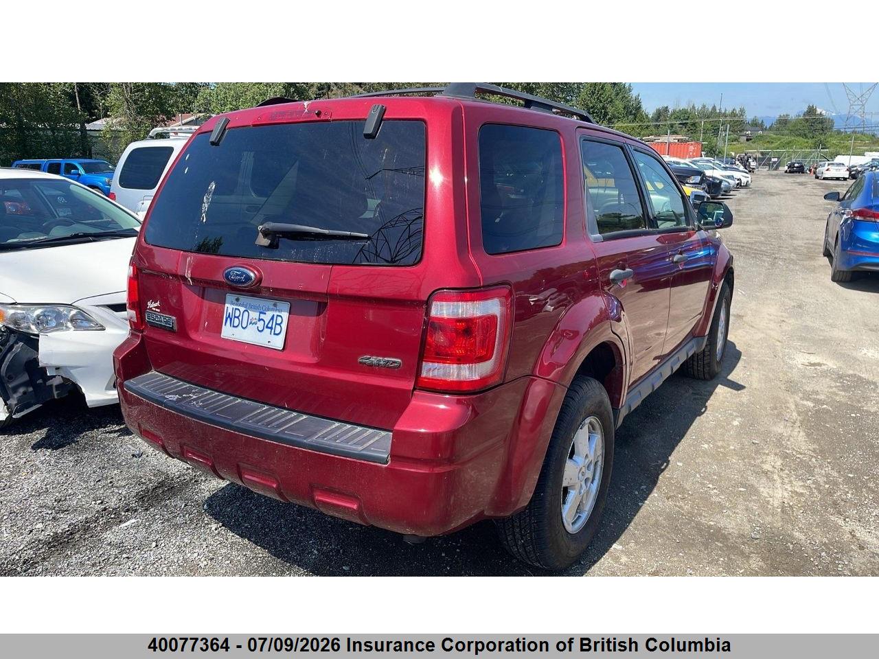 2009 FORD ESCAPE XLT thumbnail 5
