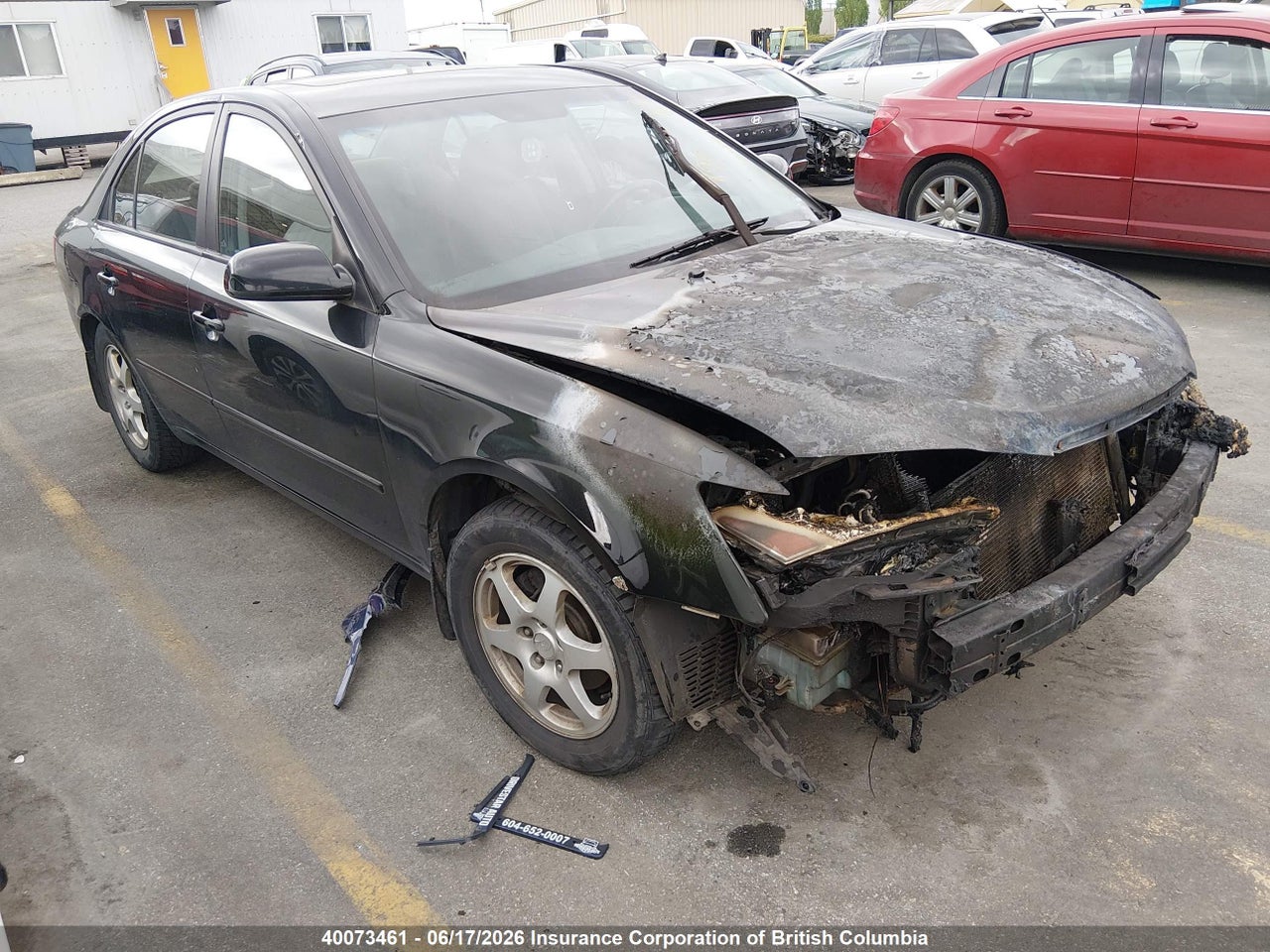 2008 HYUNDAI SONATA GLS thumbnail 2