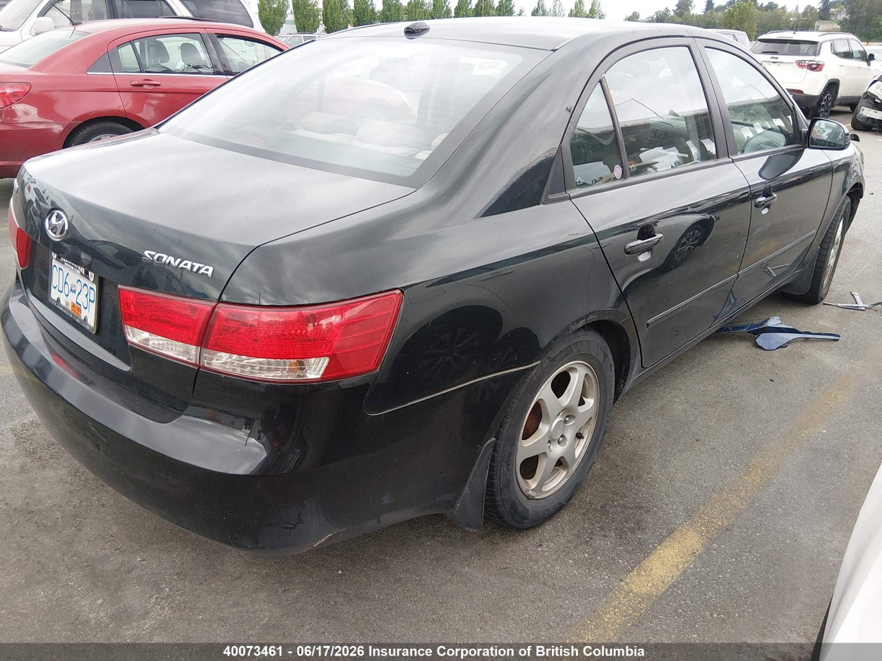 2008 HYUNDAI SONATA GLS thumbnail 5