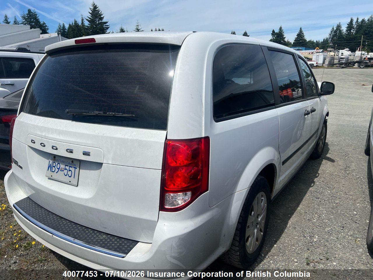 2015 DODGE GRAND CARAVAN SE thumbnail 5
