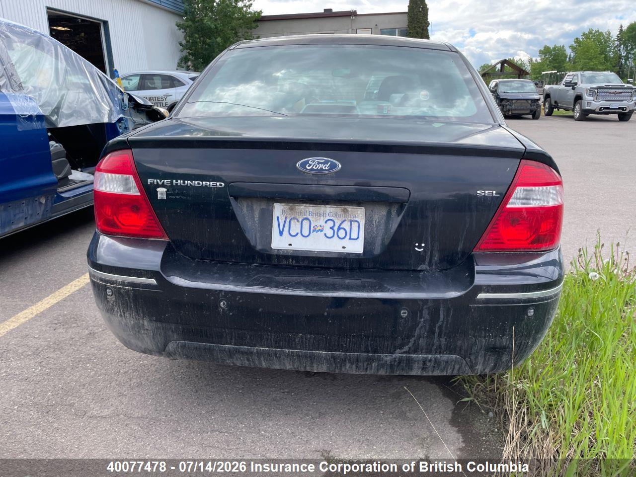 2005 FORD 500 thumbnail 6