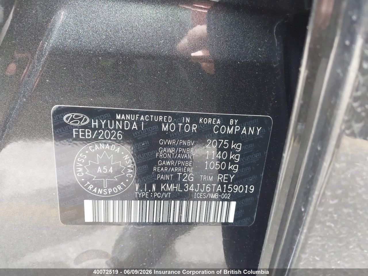 2026 HYUNDAI SONATA HYBRID/SEL thumbnail 10