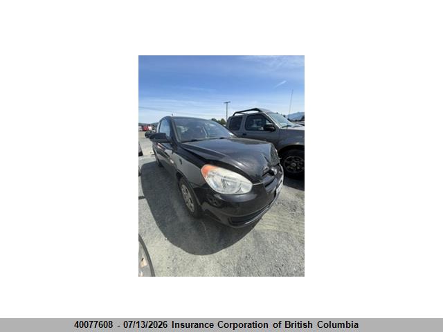2009 HYUNDAI ACCENT SE thumbnail 2