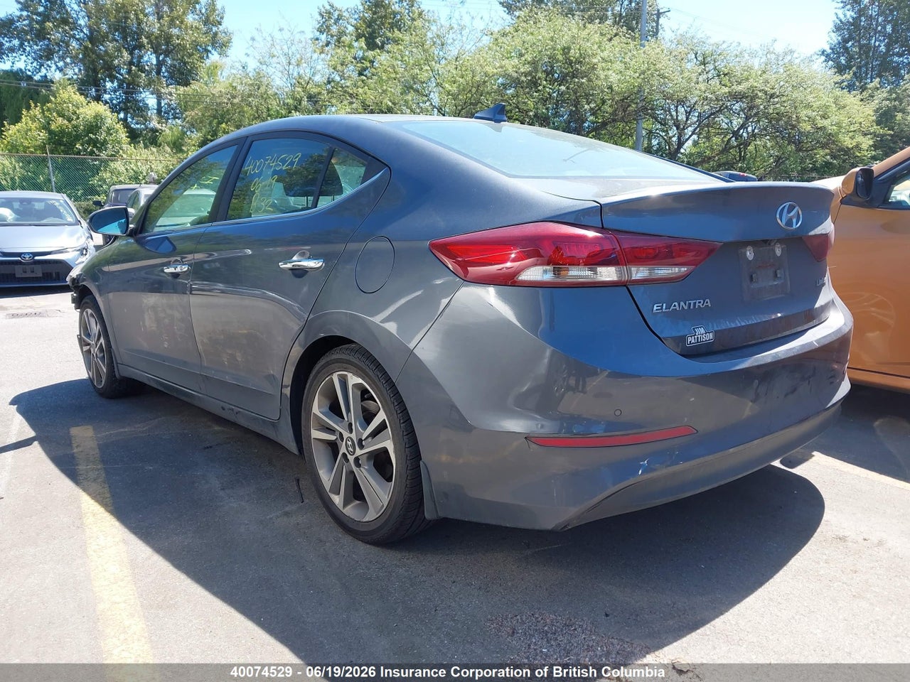 2017 HYUNDAI ELANTRA SE/VALUE/LIMITED thumbnail 4