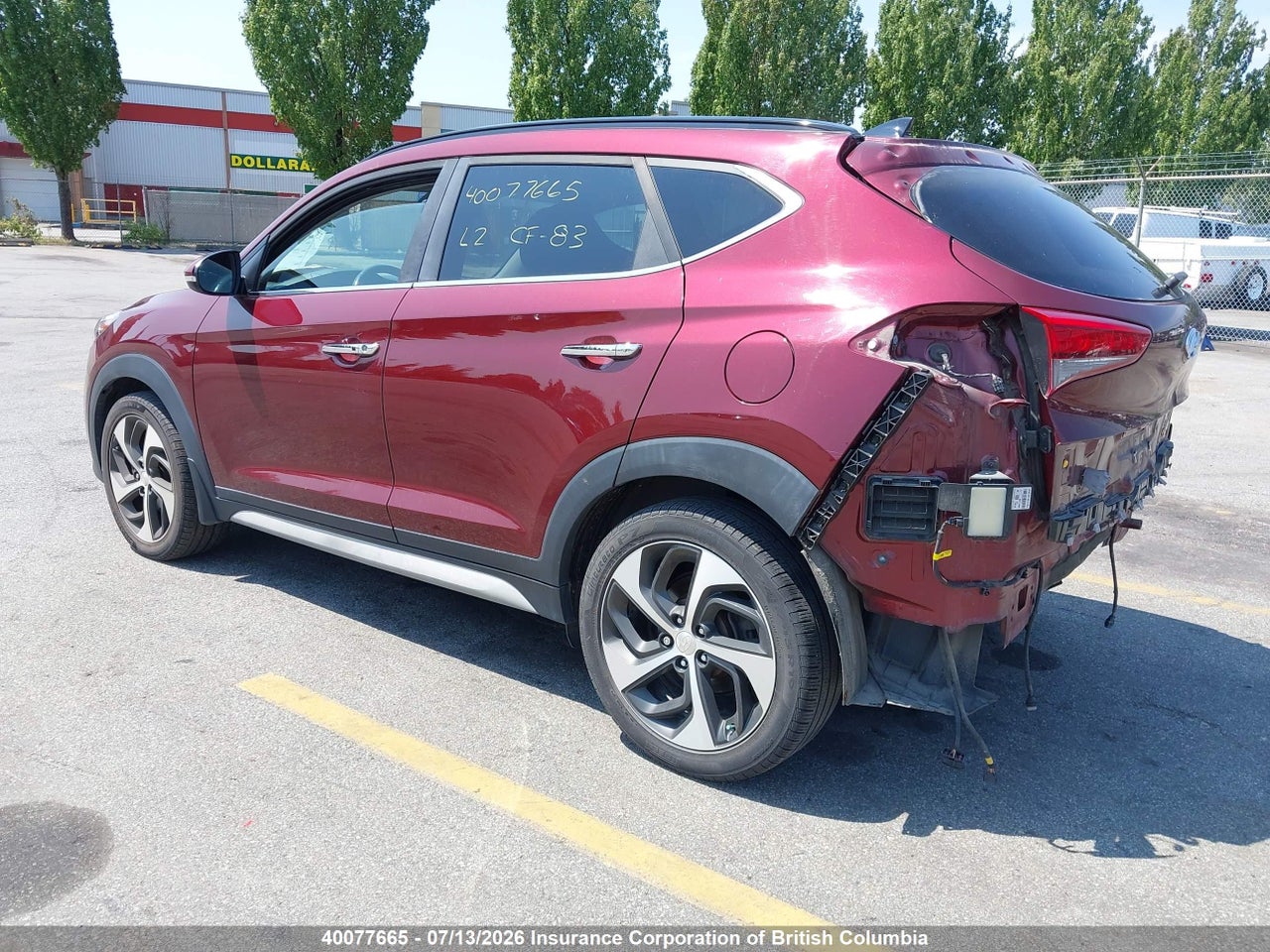 2017 HYUNDAI TUCSON LIMITED thumbnail 4