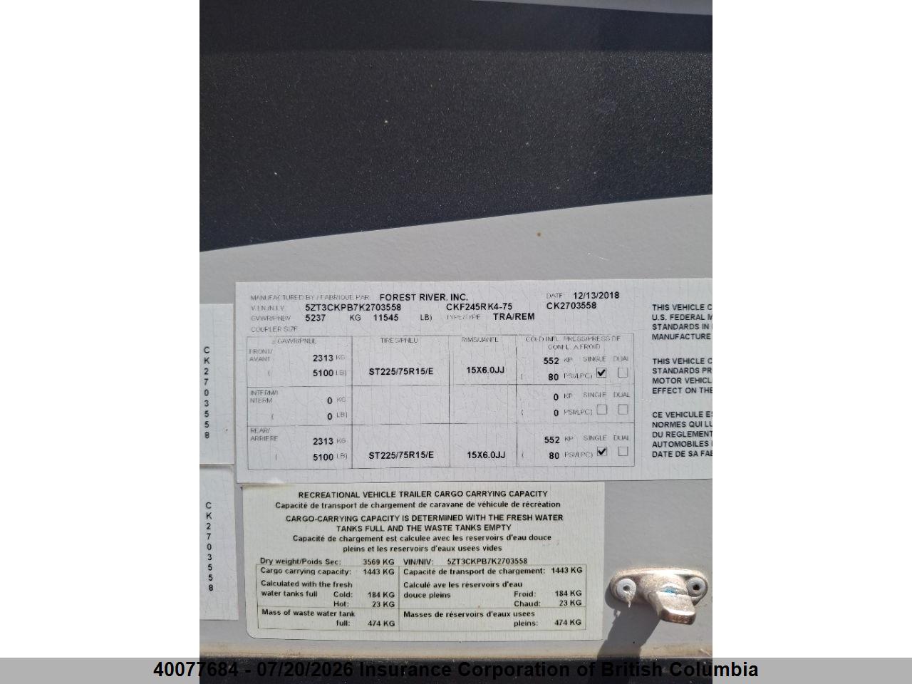 2019 FOREST RIVER ARCTIC WOLF CHEROKEE thumbnail 6