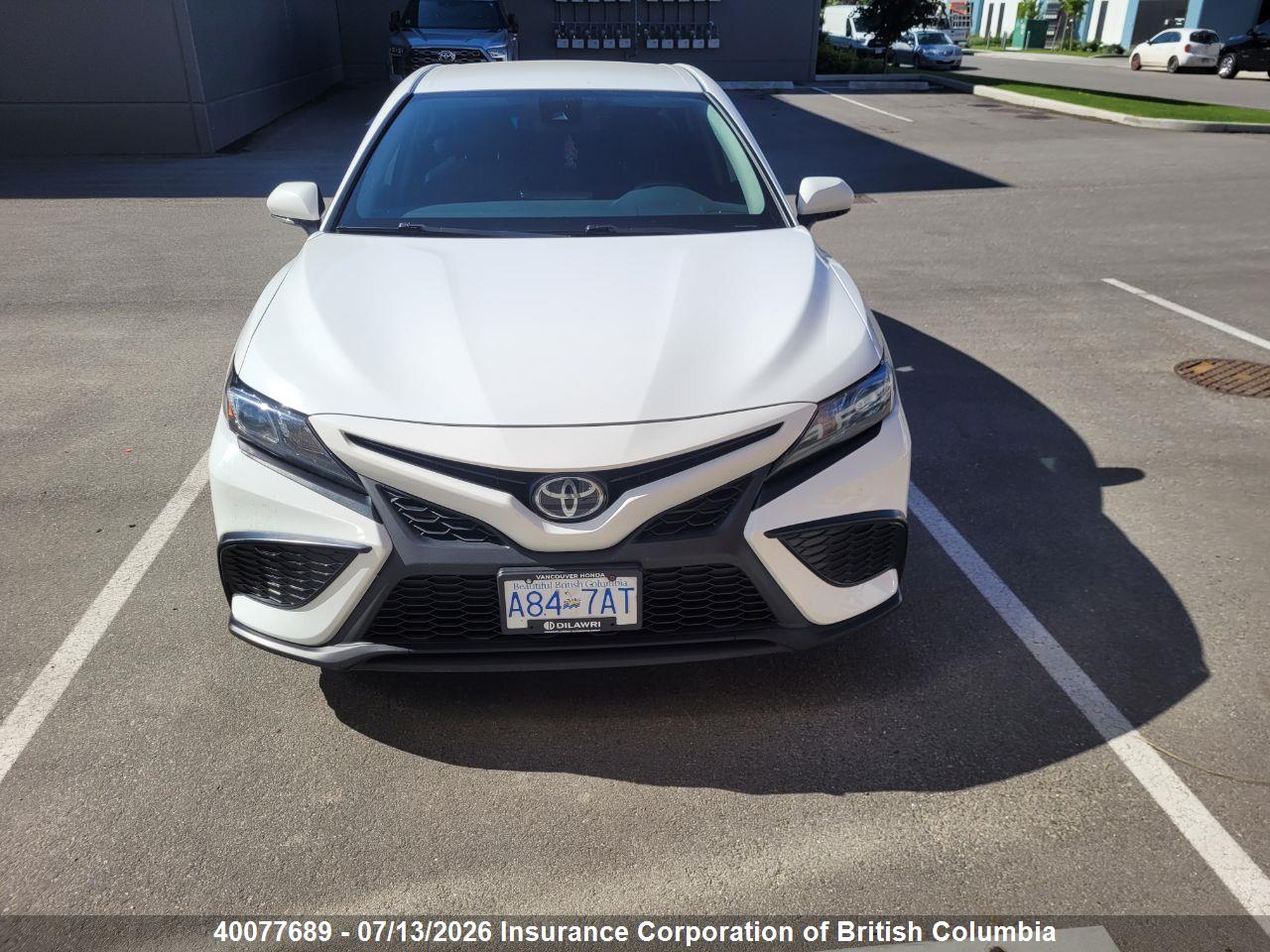 2022 TOYOTA CAMRY thumbnail 7
