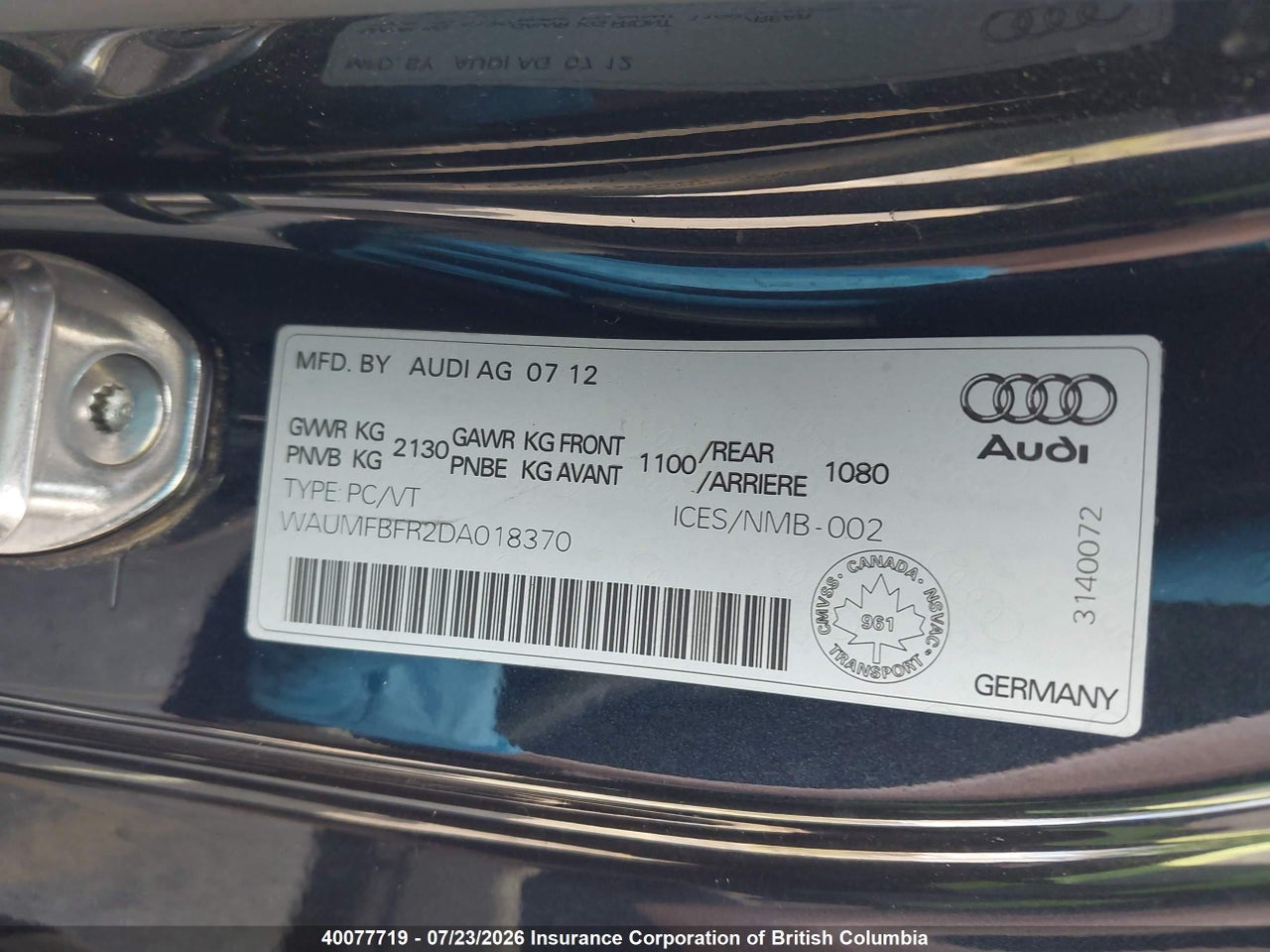 2013 AUDI A5 thumbnail 10