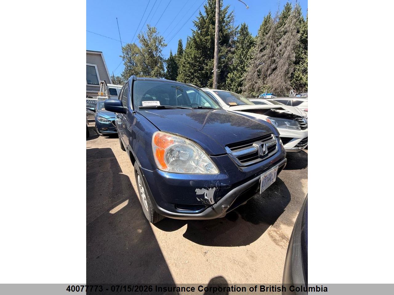 2002 HONDA CR-V thumbnail 2