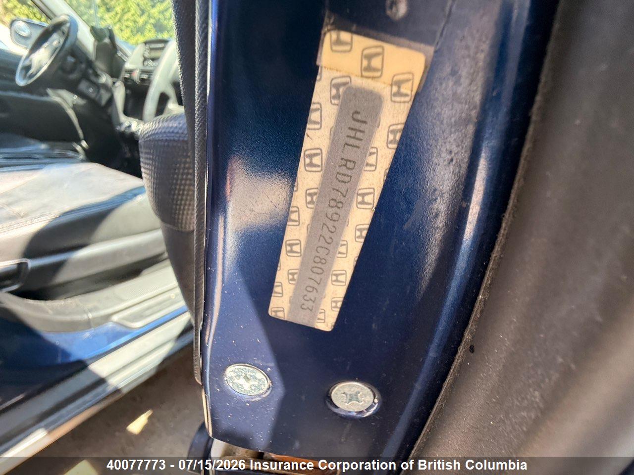 2002 HONDA CR-V thumbnail 10