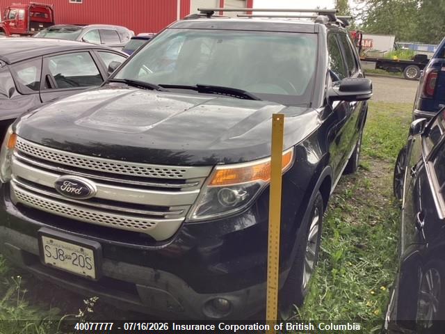 2013 FORD EXPLORER XLT thumbnail 3