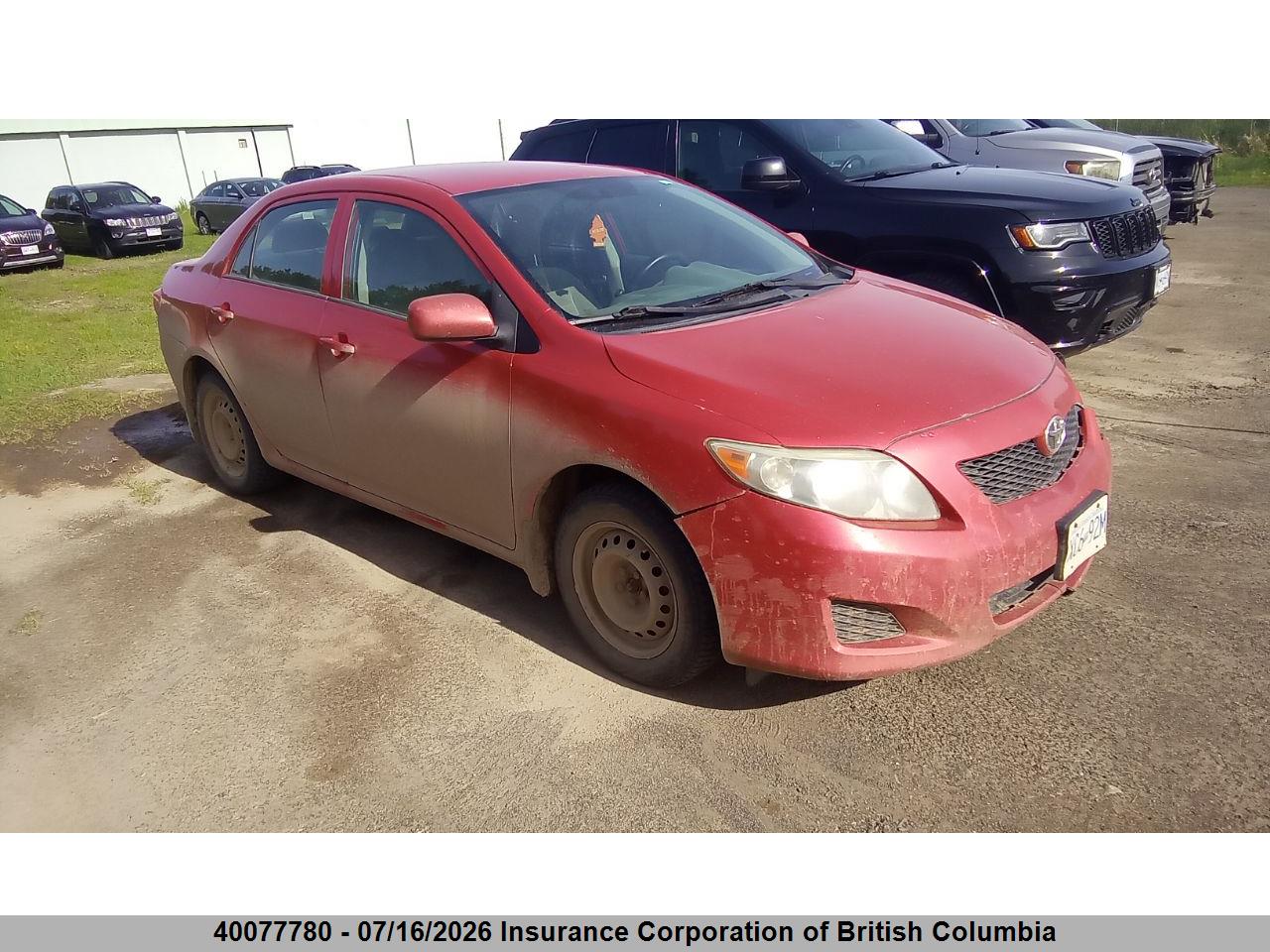 2009 TOYOTA COROLLA S/LE/XLE thumbnail 2
