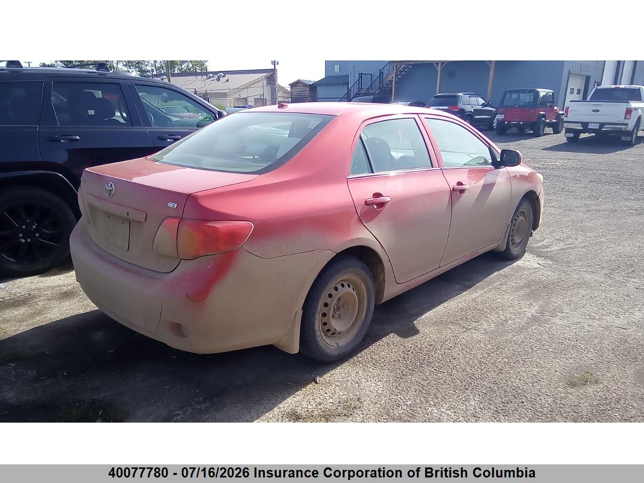 2009 TOYOTA COROLLA S/LE/XLE thumbnail 5