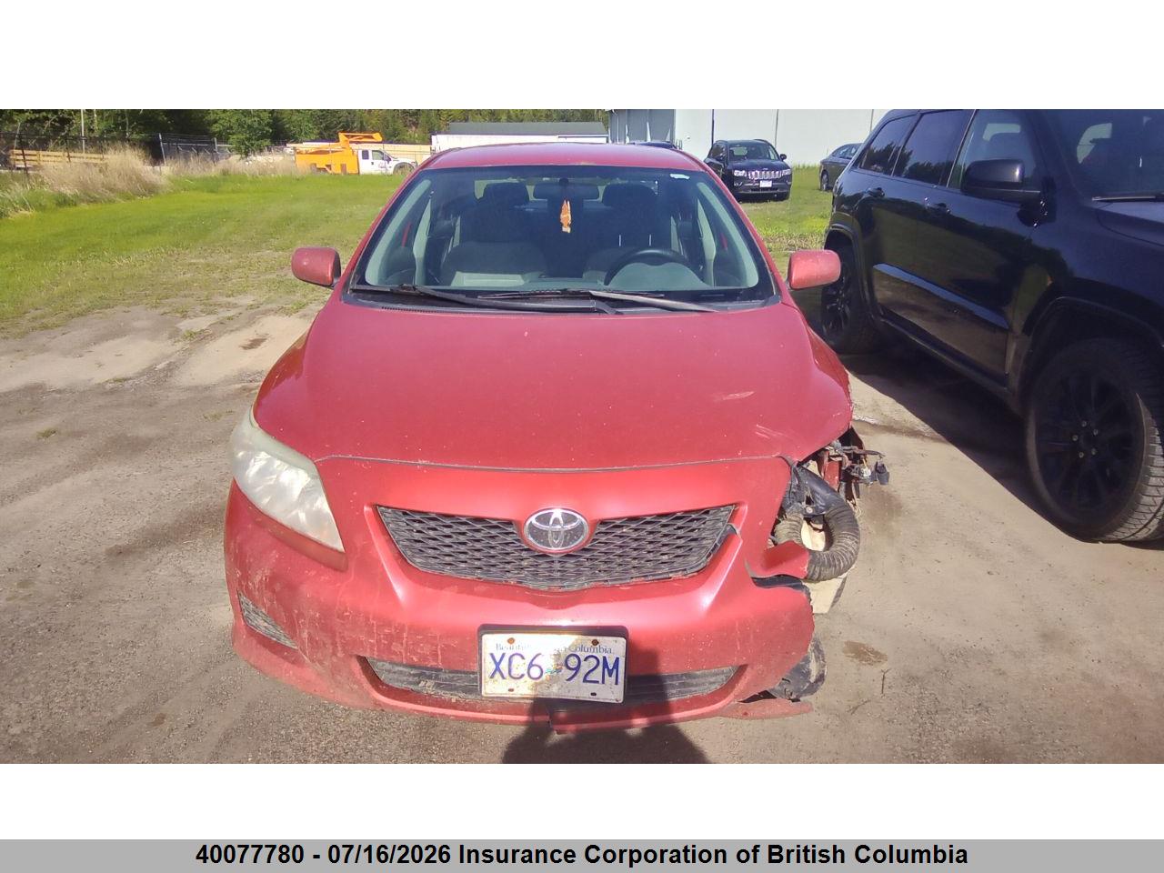2009 TOYOTA COROLLA S/LE/XLE thumbnail 6