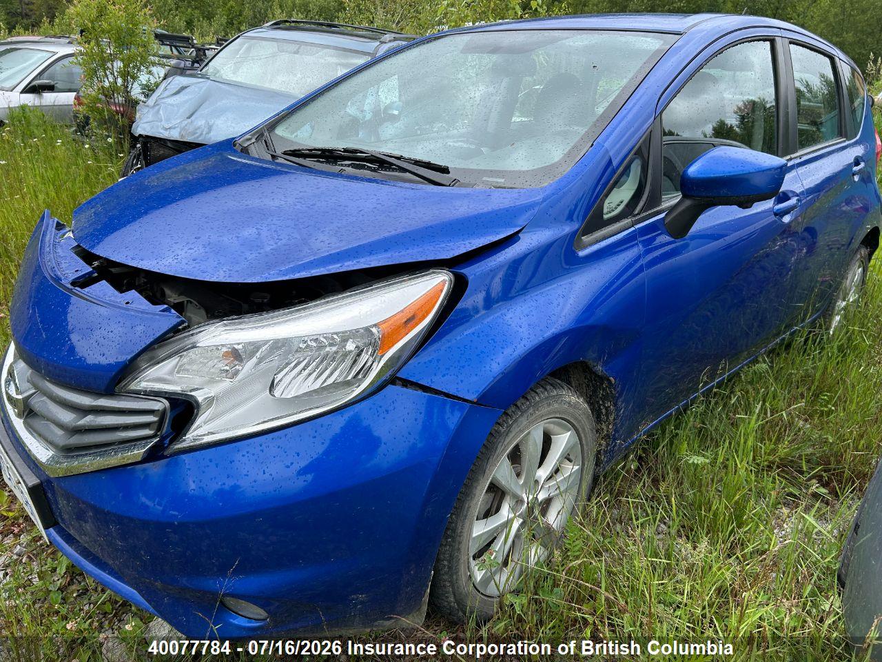 2015 NISSAN VERSA thumbnail 3