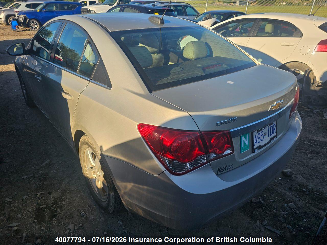 2015 CHEVROLET CRUZE thumbnail 4