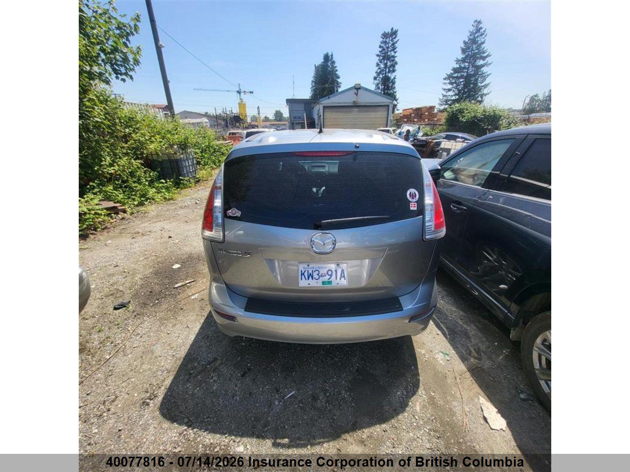 2010 MAZDA 5 thumbnail 6