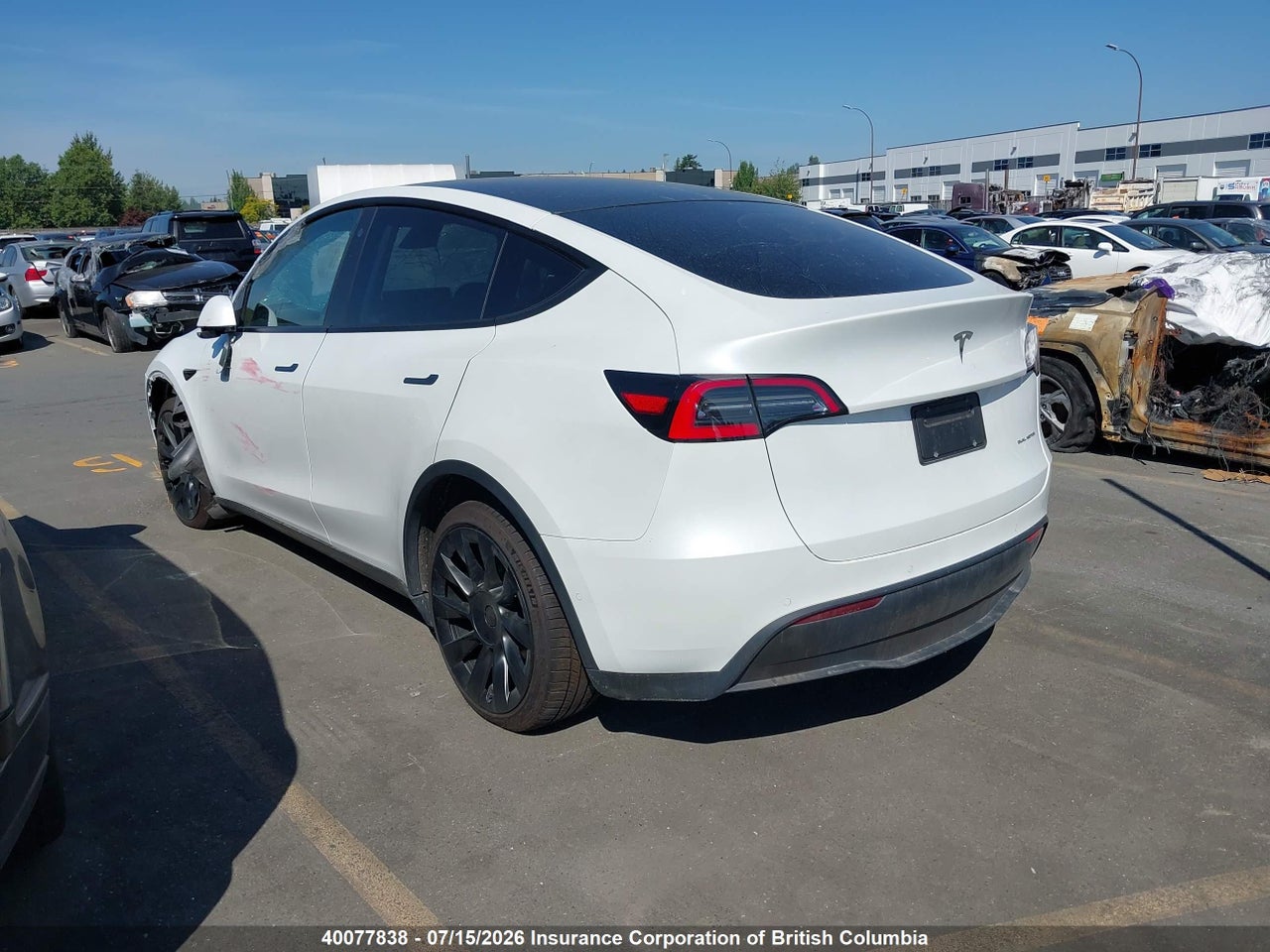 2021 TESLA MODEL Y LONG RANGE thumbnail 4