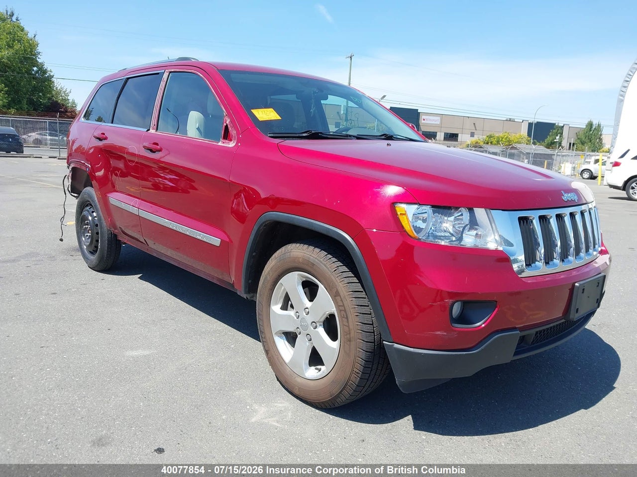 2012 JEEP GRAND CHEROKEE LAREDO thumbnail 2