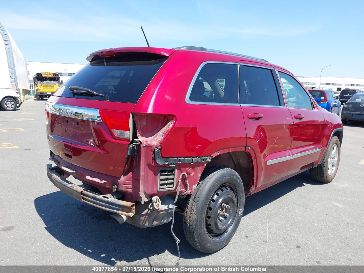 2012 JEEP GRAND CHEROKEE LAREDO thumbnail 5