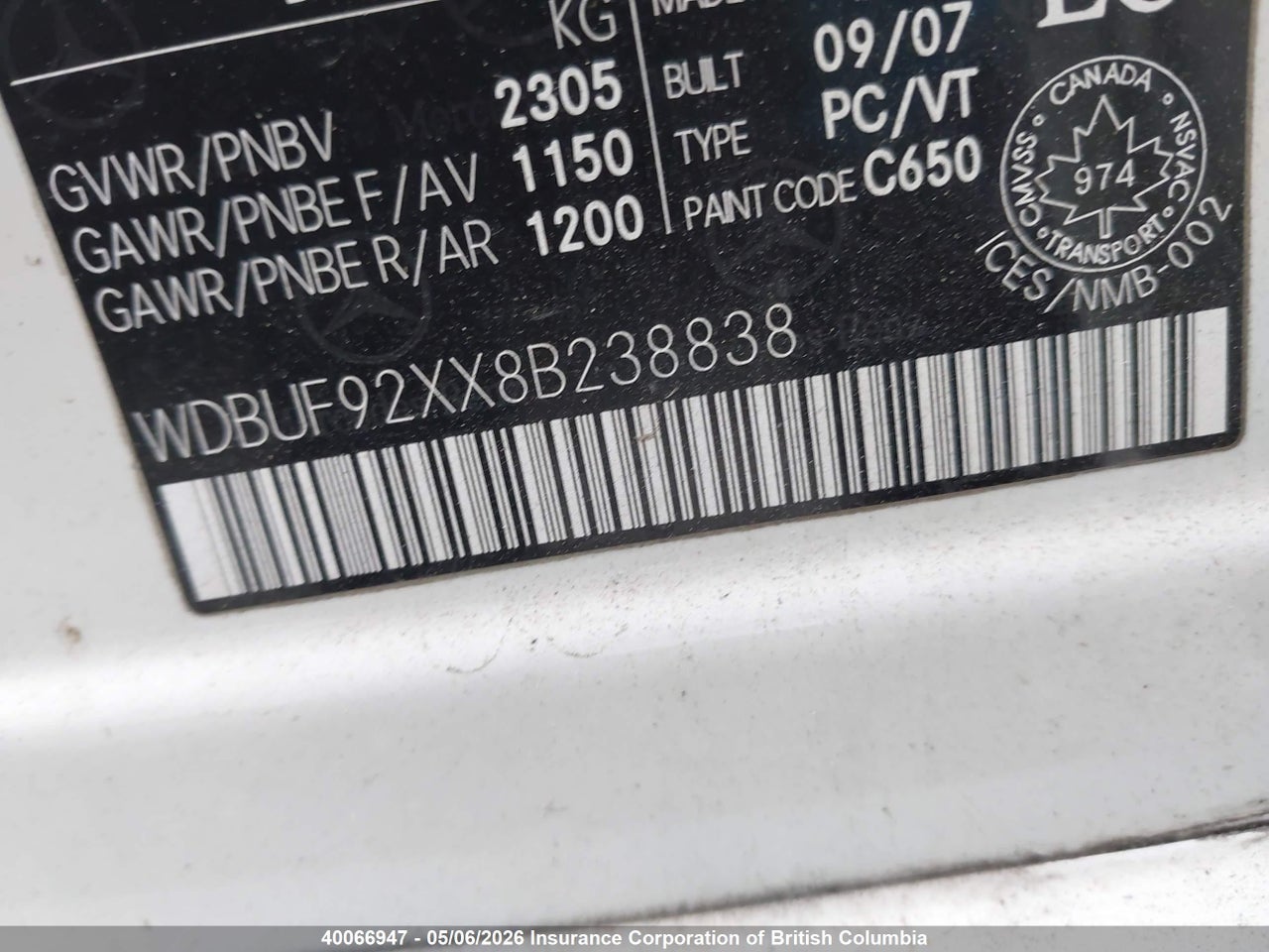 2008 MERCEDES BENZ E 300 4MATIC thumbnail 10