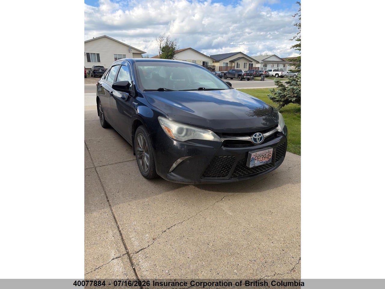 2015 TOYOTA CAMRY thumbnail 2
