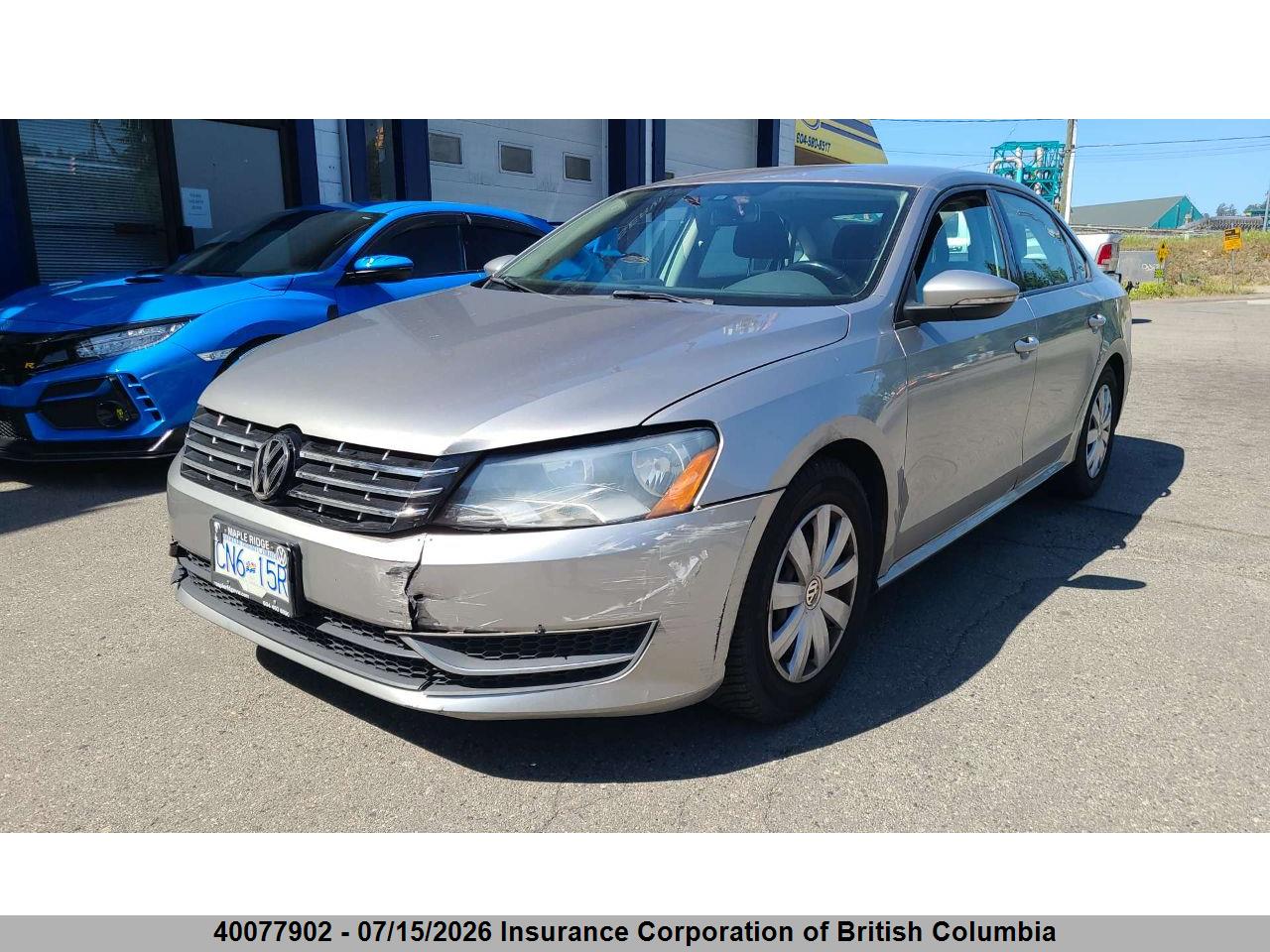 2012 VOLKSWAGEN PASSAT 2.5L TRENDLINE/2.5L TRENDLINE+ thumbnail 3