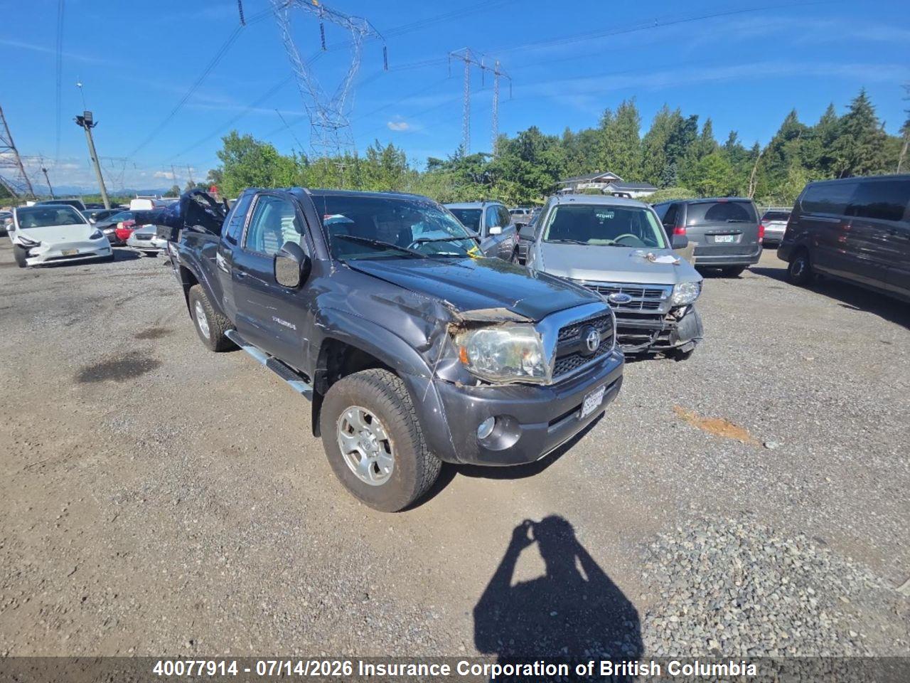2011 TOYOTA TACOMA ACCESS CAB thumbnail 2
