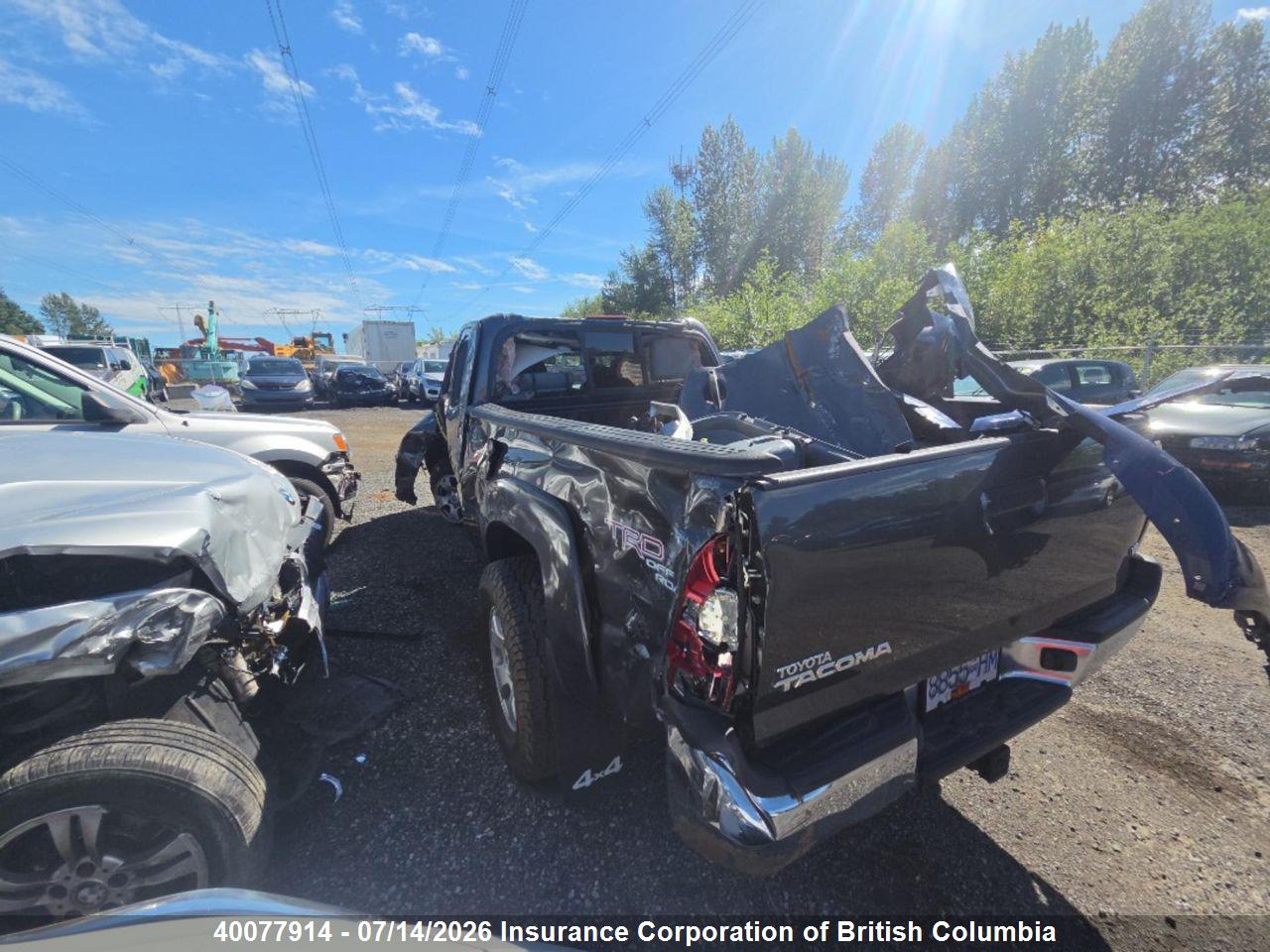 2011 TOYOTA TACOMA ACCESS CAB thumbnail 4