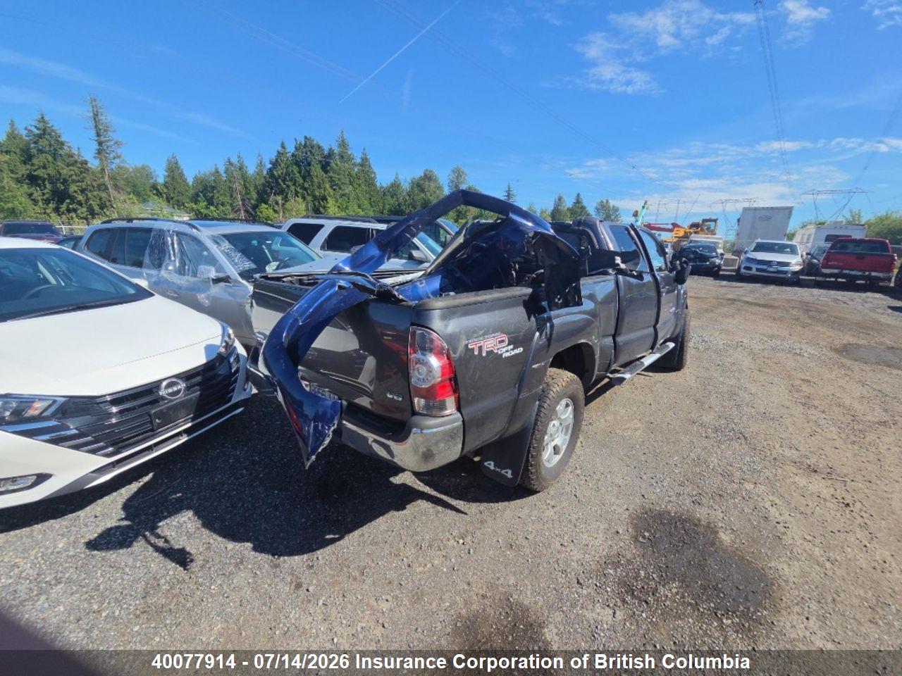 2011 TOYOTA TACOMA ACCESS CAB thumbnail 5