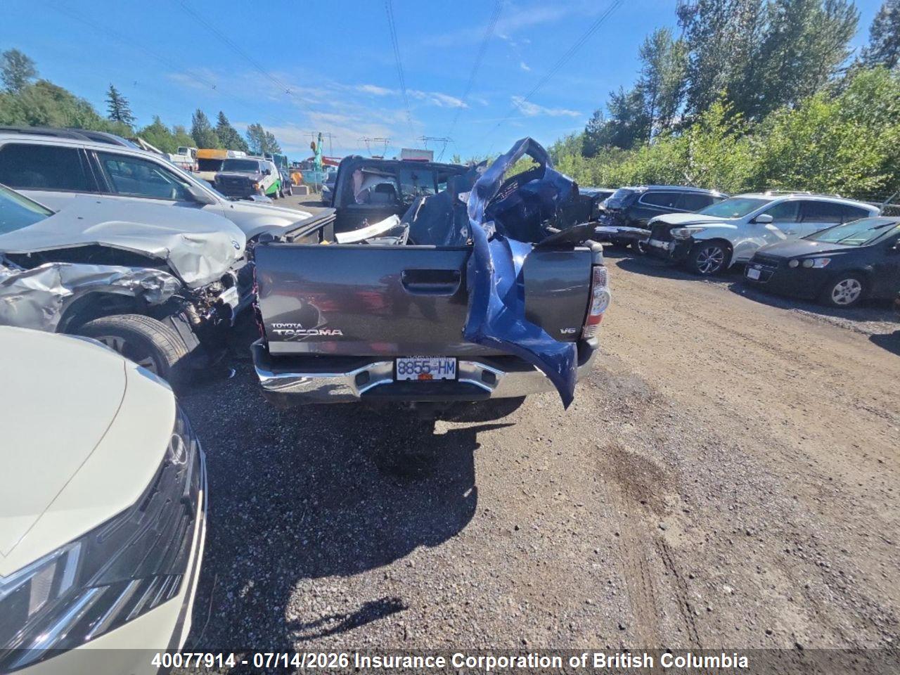 2011 TOYOTA TACOMA ACCESS CAB thumbnail 9