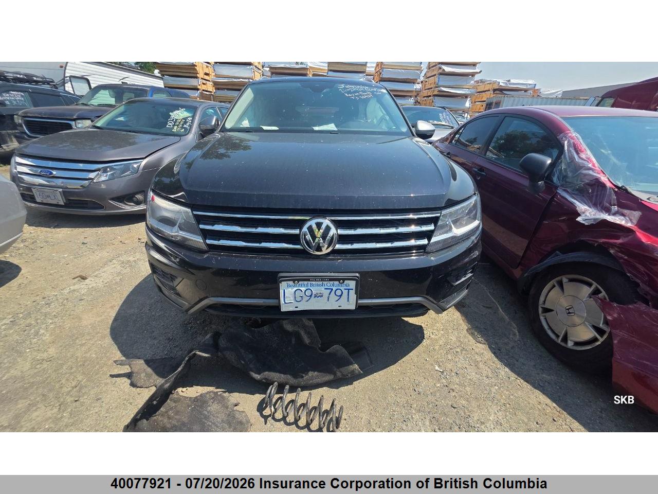 2020 VOLKSWAGEN TIGUAN SE/SEL thumbnail 2