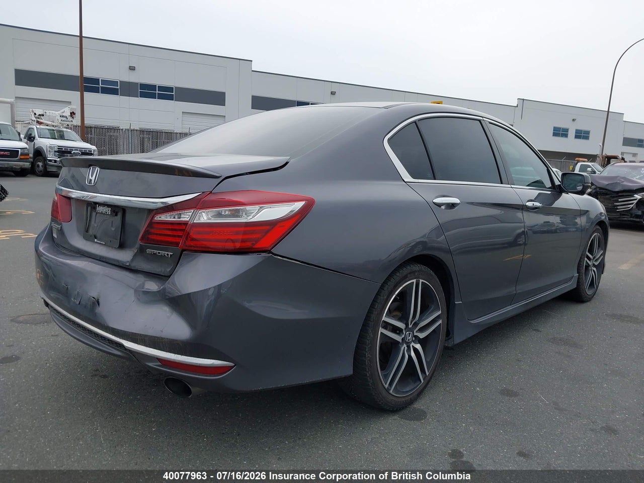 2016 HONDA ACCORD SPORT thumbnail 5