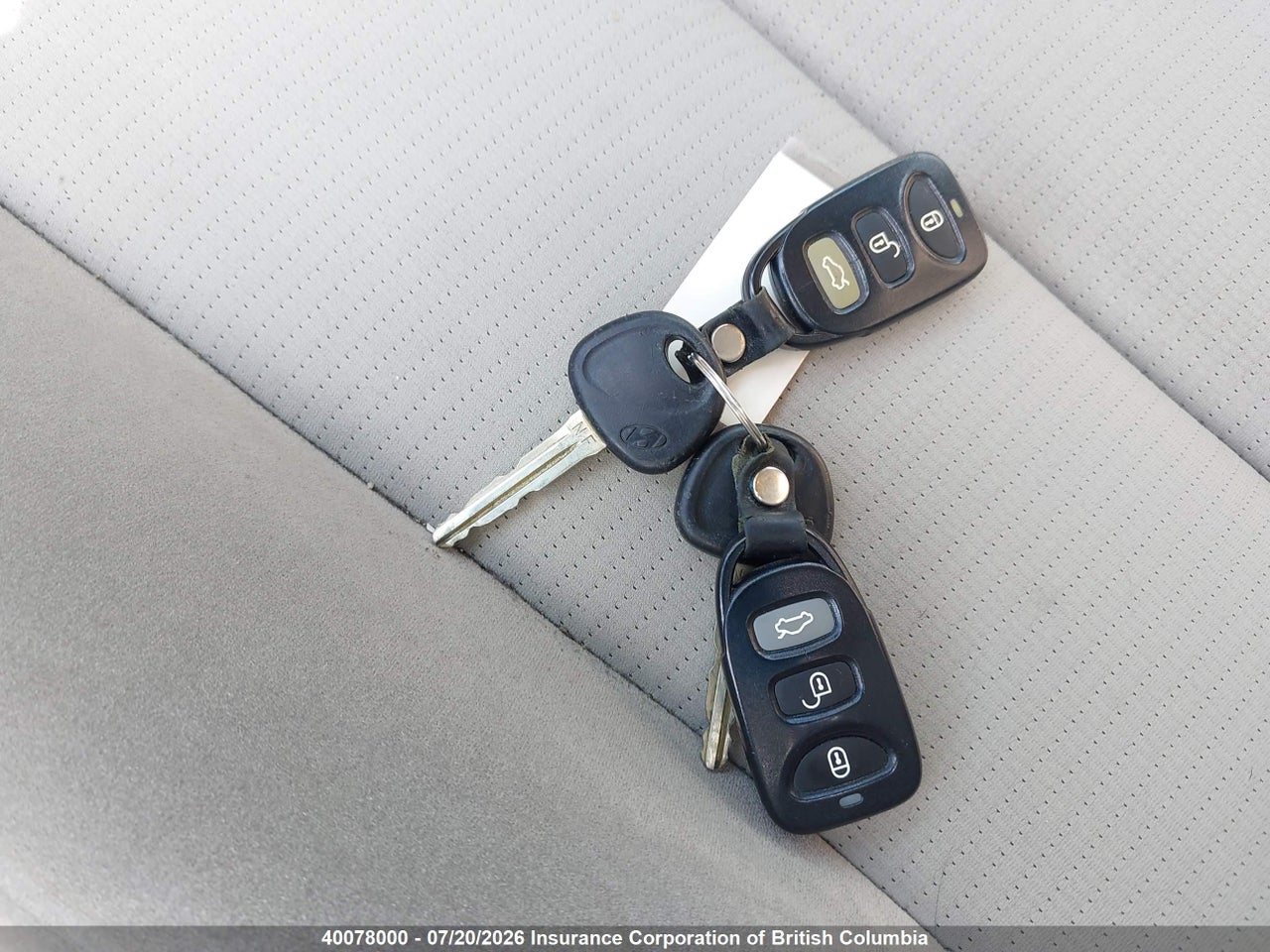 2008 HYUNDAI SONATA GLS thumbnail 12