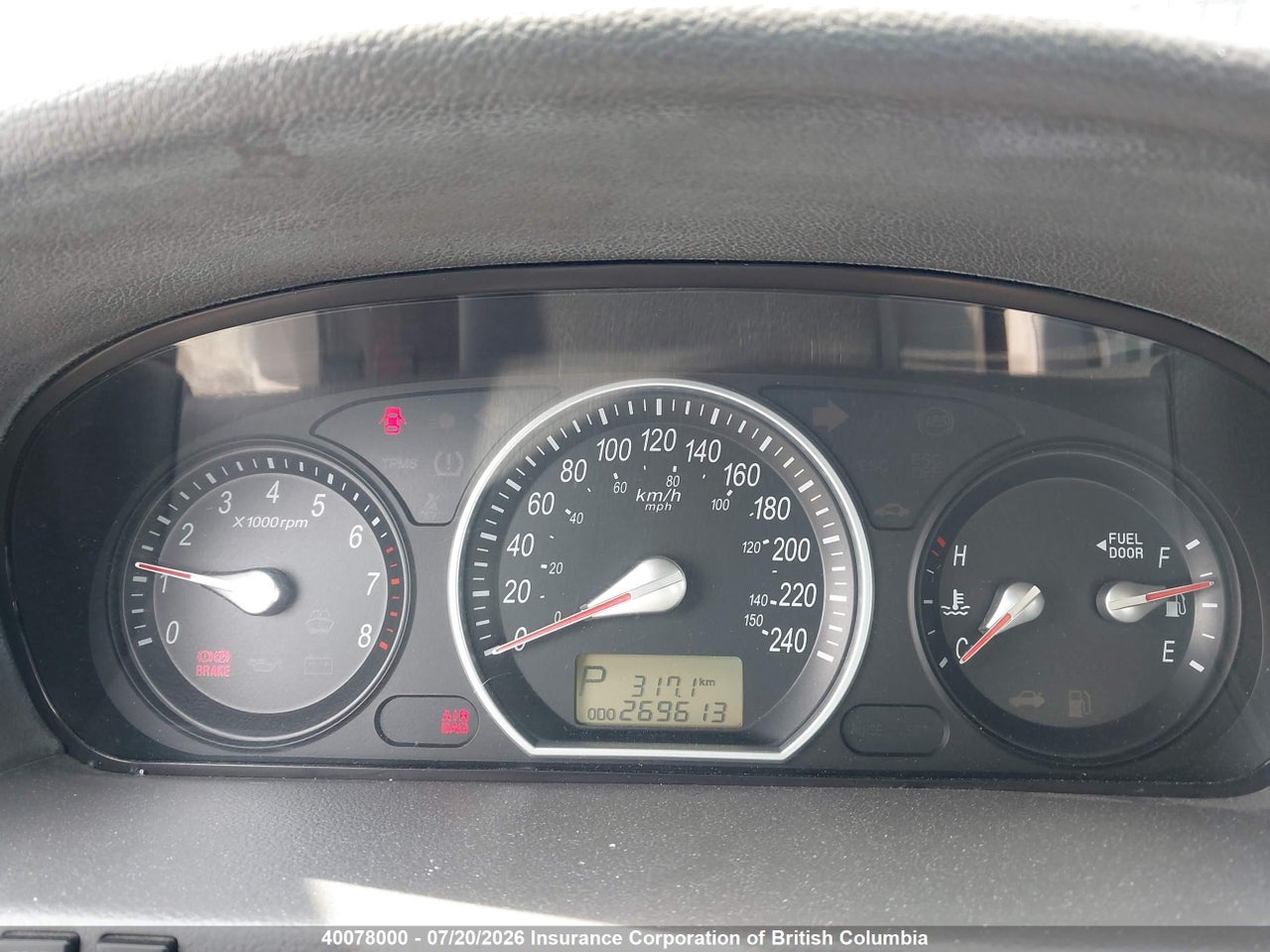 2008 HYUNDAI SONATA GLS thumbnail 8