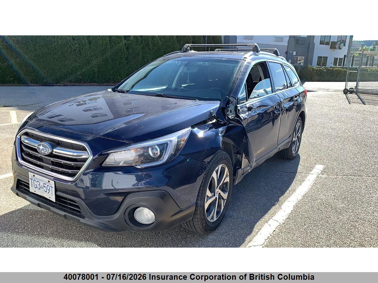 2018 SUBARU OUTBACK TOURING thumbnail 3