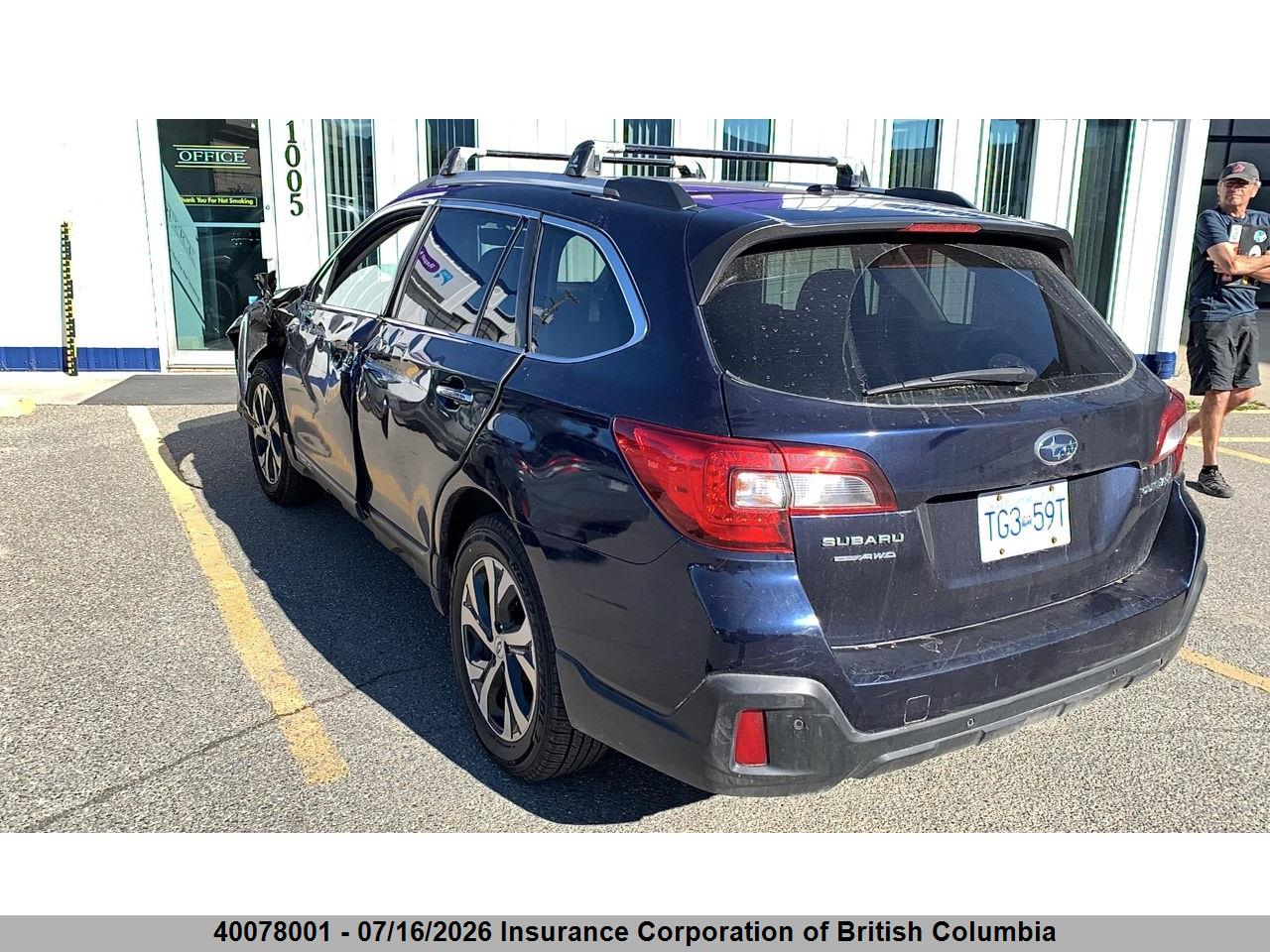 2018 SUBARU OUTBACK TOURING thumbnail 4