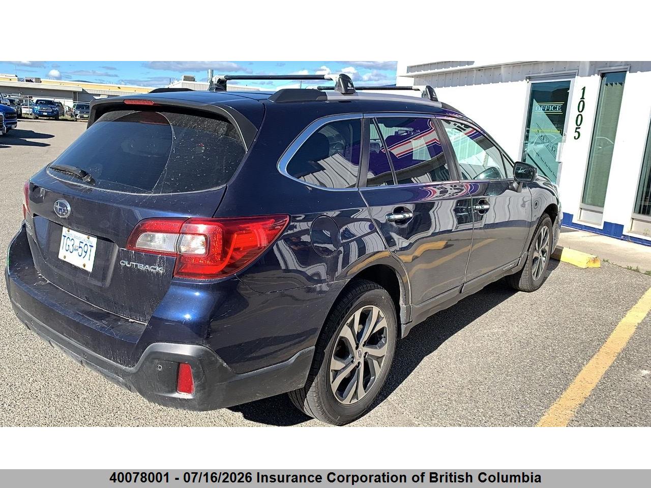 2018 SUBARU OUTBACK TOURING thumbnail 5