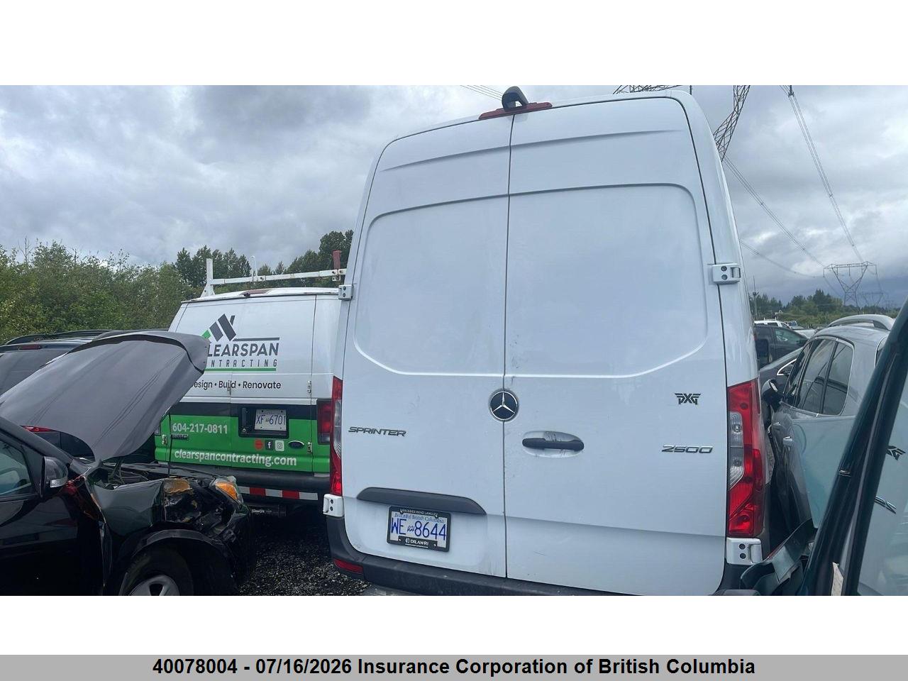 2024 MERCEDES BENZ SPRINTER 2500 thumbnail 5