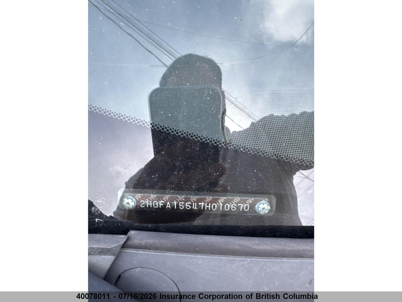 2007 HONDA CIVIC thumbnail 6