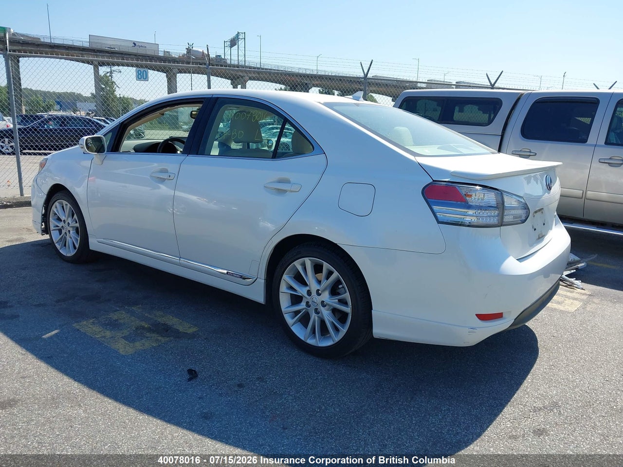2011 LEXUS HS 250H thumbnail 4