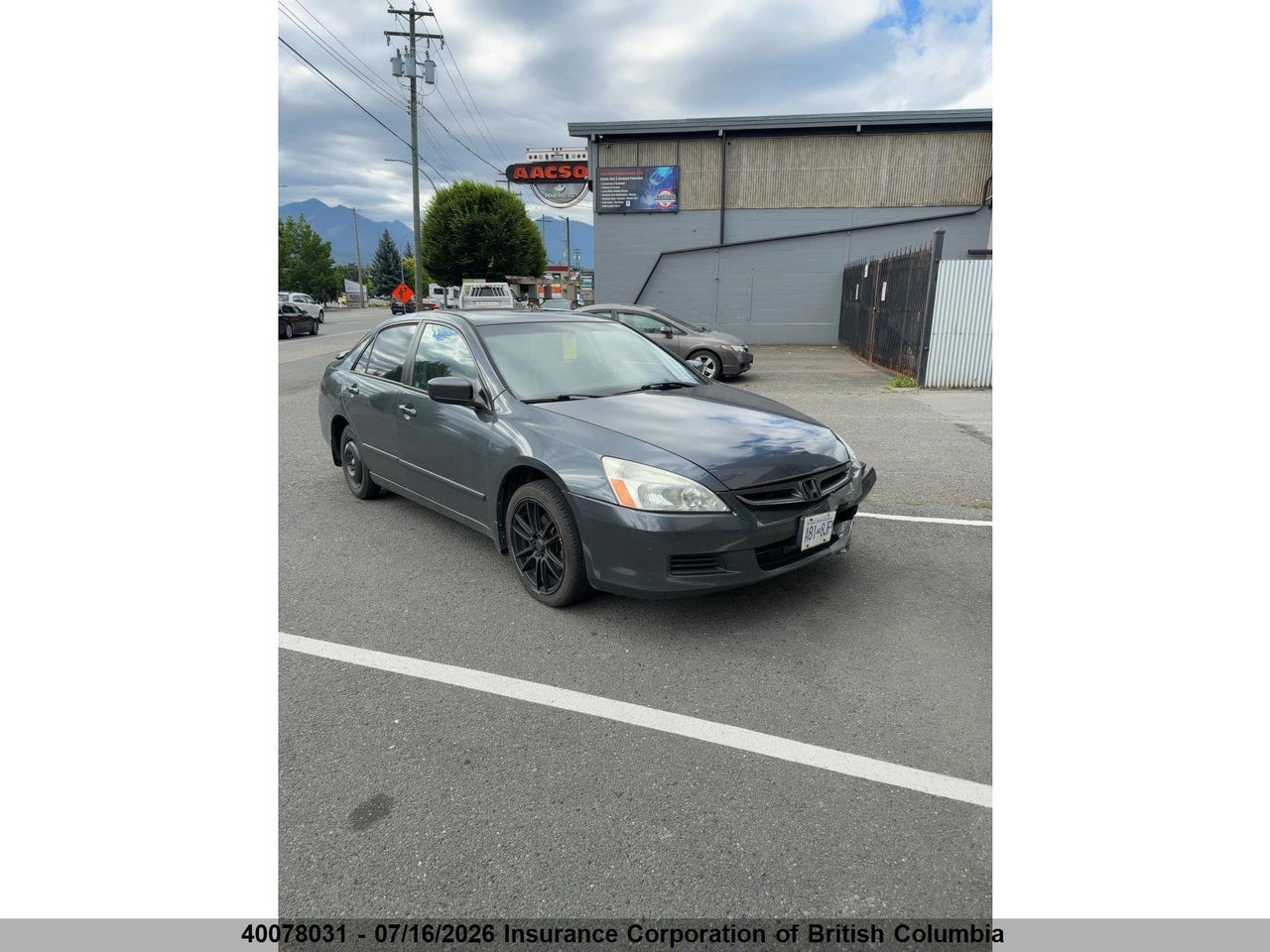 2007 HONDA ACCORD EX thumbnail 2