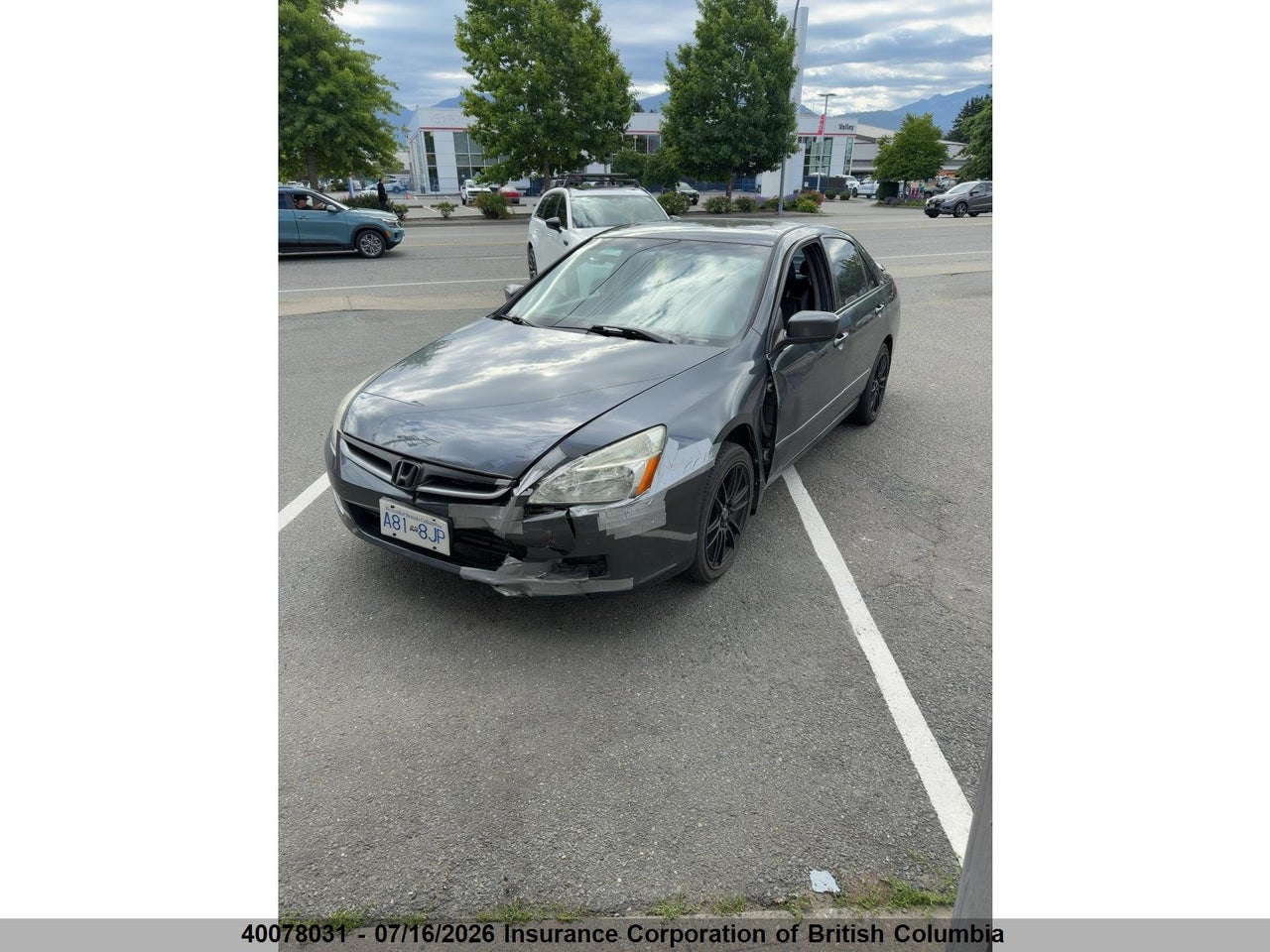 2007 HONDA ACCORD EX thumbnail 3