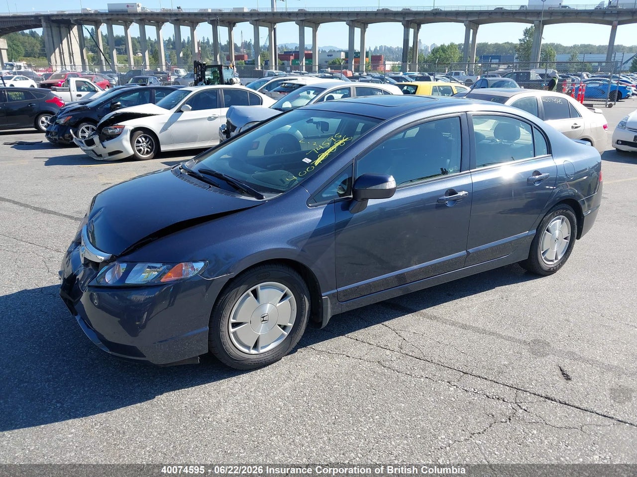 2008 HONDA CIVIC HYBRID thumbnail 3