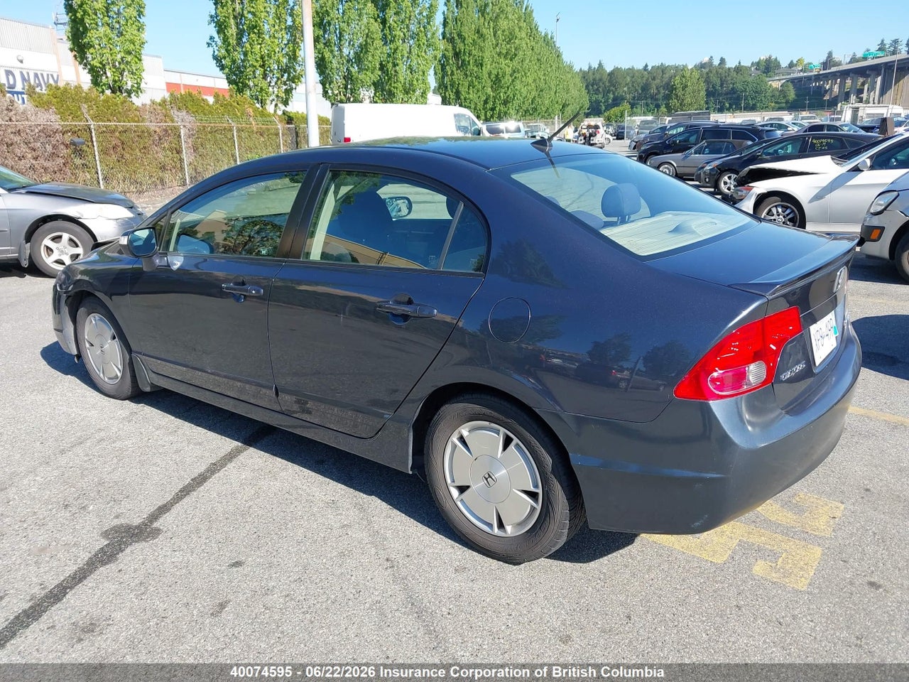 2008 HONDA CIVIC HYBRID thumbnail 4