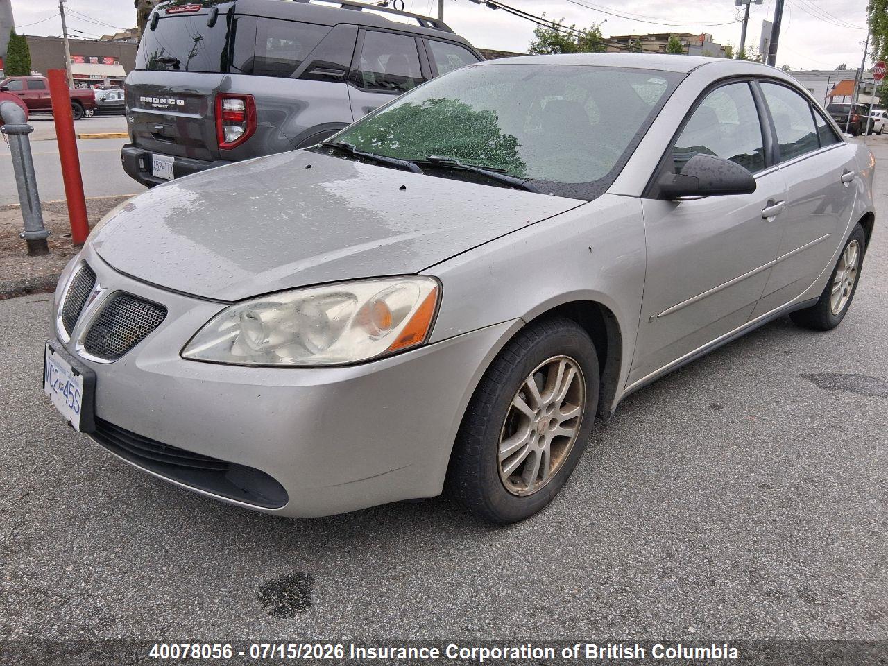 2006 PONTIAC G6 thumbnail 3