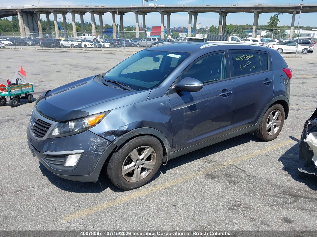 2012 KIA Sportage LX thumbnail 3